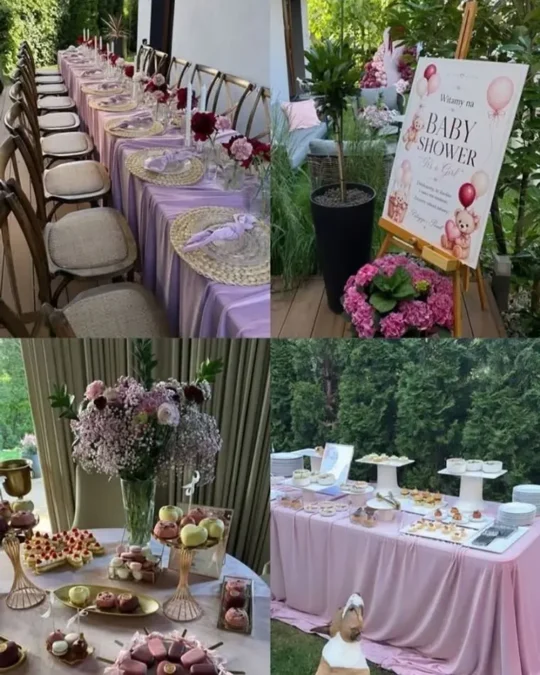 Paweł Deląg, Patrycja Komorowska, baby shower