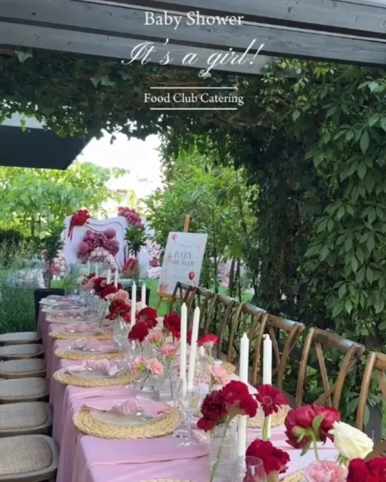 Paweł Deląg, Patrycja Komorowska, baby shower