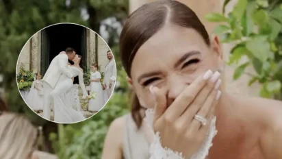 Klaudia Halejcio pokazała film ze ślubu z Oskarem Wojciechowskim
