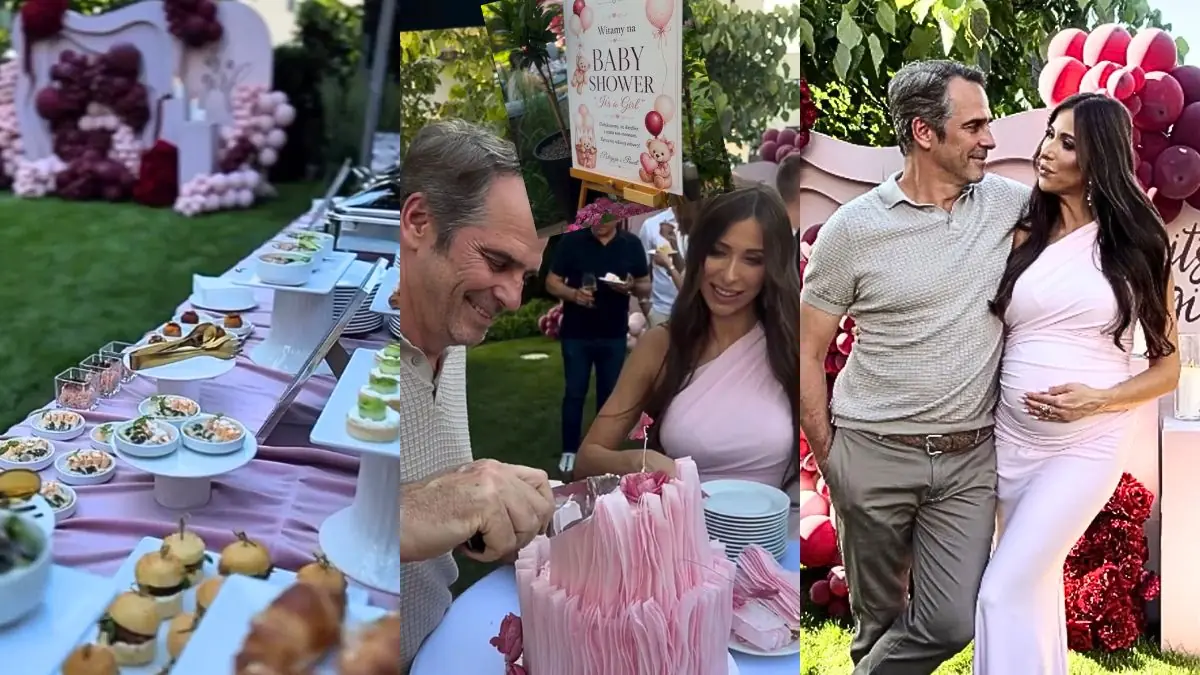 Paweł Deląg i Patrycja Komorowska zorganizowali wyjątkowe baby shower
