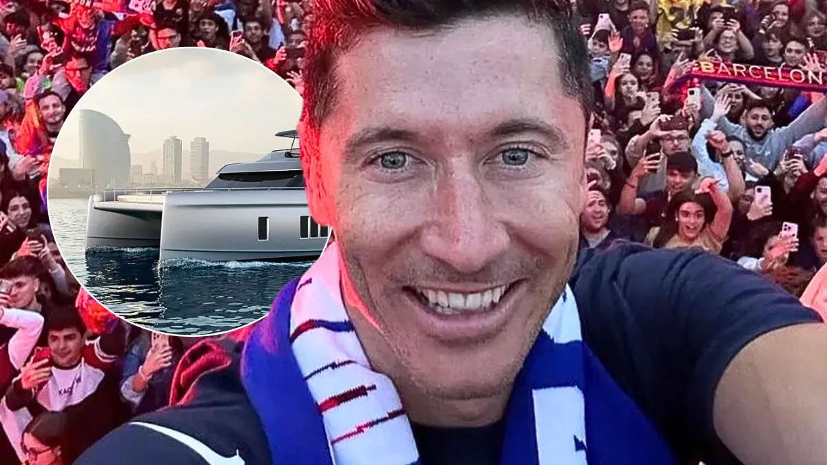 Robert Lewandowski kupił luksusowy katamaran