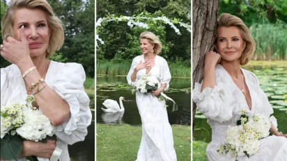 Joanna Racewicz pokazała symboliczny ślub z samą sobą