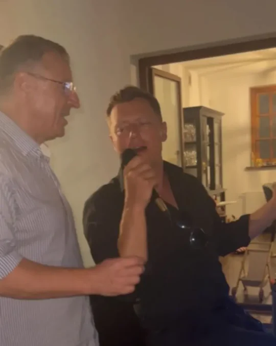 Jacek Kurski i Rafał Brzozowski