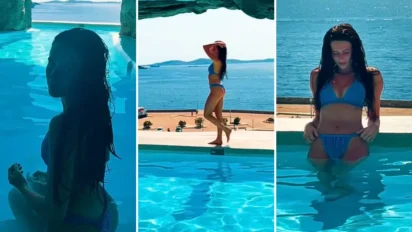 Roksana Węgiel odpoczywa w Grecji