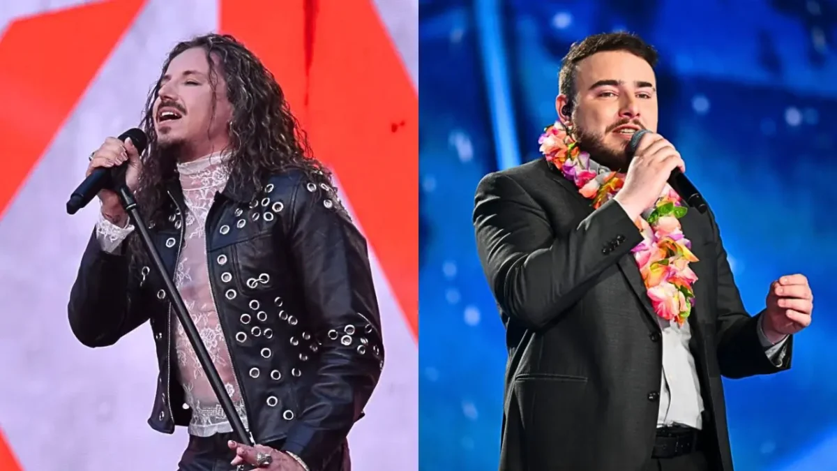Michał Szpak i Krystian Ochman podczas "Lata z Radiem"