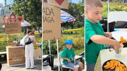 Mandarynkowo-wiśniowa lemoniada poruszyła Warszawę