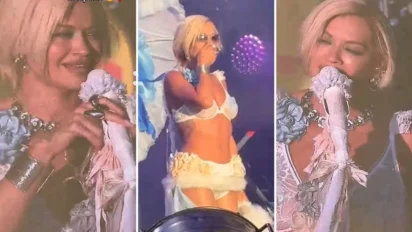 Rita Ora wzruszona w Poznaniu