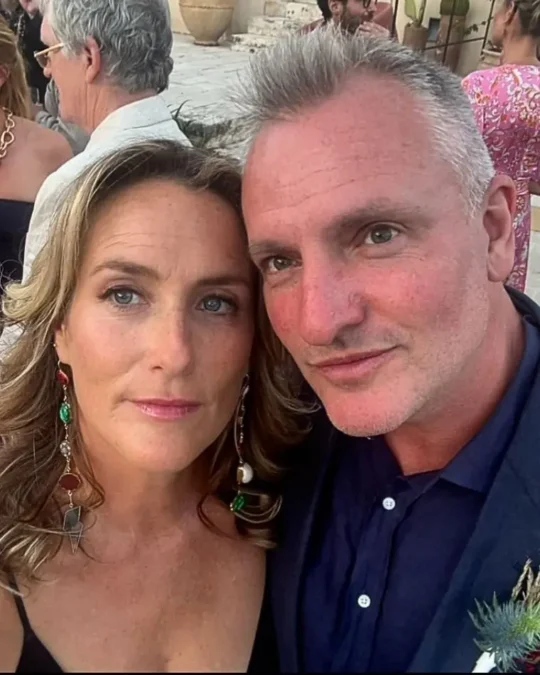 Joe Sumner z żoną