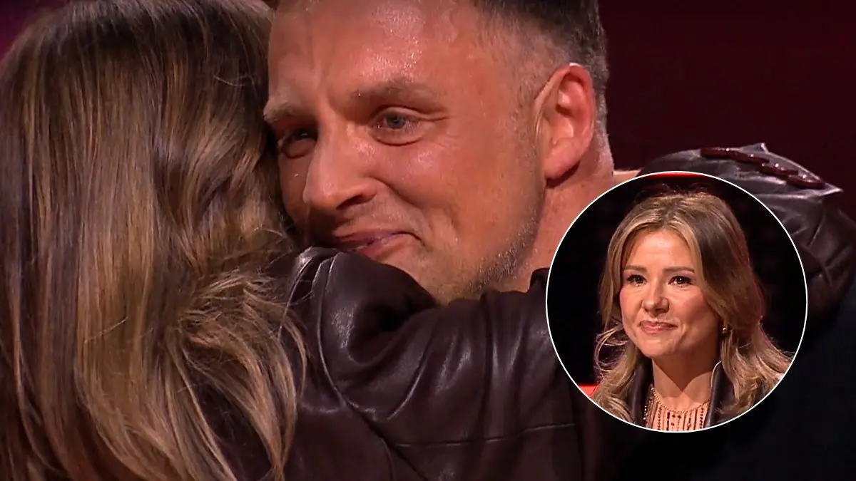Anna Karwan wbiegła na scenę i przytuliła Jarka Webera
