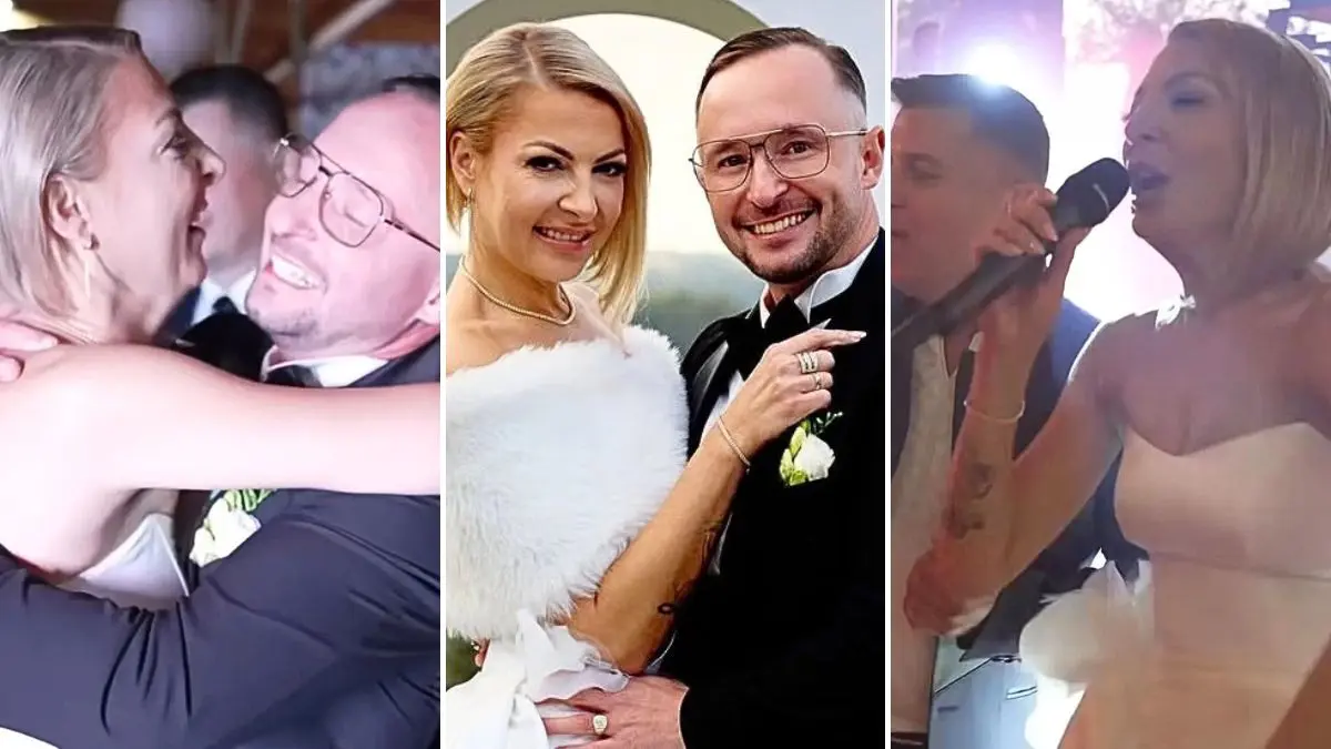 Magdalena Narożna pokazała wesele.