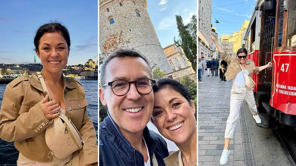 Katarzyna Cichopek i Maciej Kurzajewski w Stambule